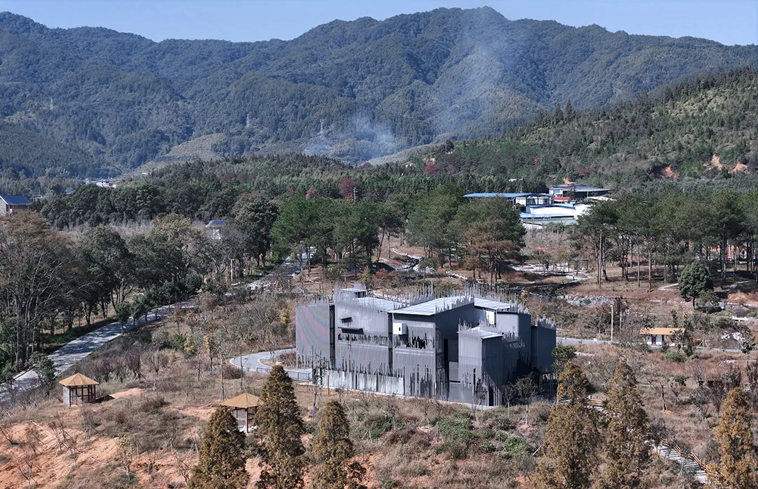 明溪鸟文化交流中心“屏风山水+鸟巢”鸟类友好设计案例 - 图片 7