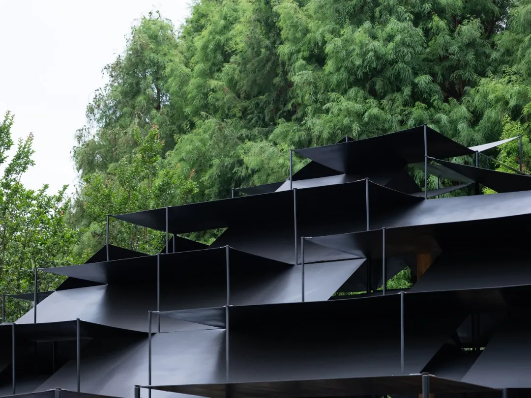 大舍为昆明滇池设计的捞鱼亭，轻量化融自然与传统亭魂 - 图片 7