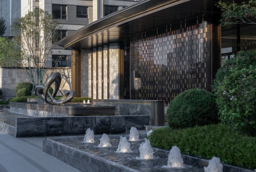 长春保利和煦火了：现代东方+酒店式美学社区设计案例 - 图片 9