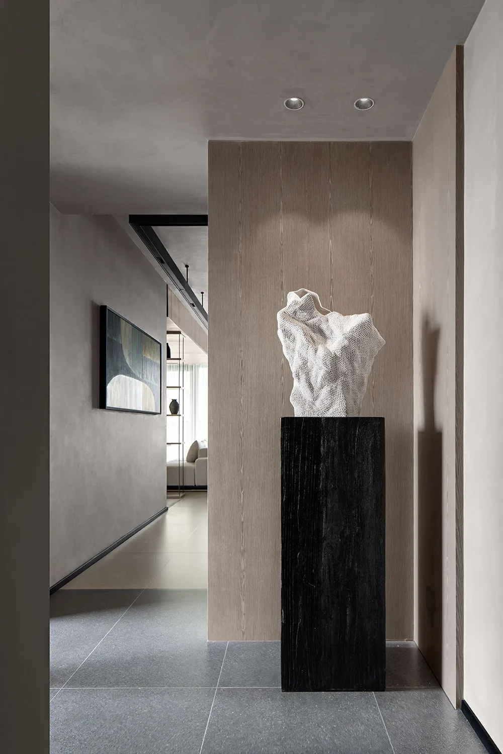 森境设计两例大平层：以生活为核心的侘寂东方禅意落地 - 图片 8