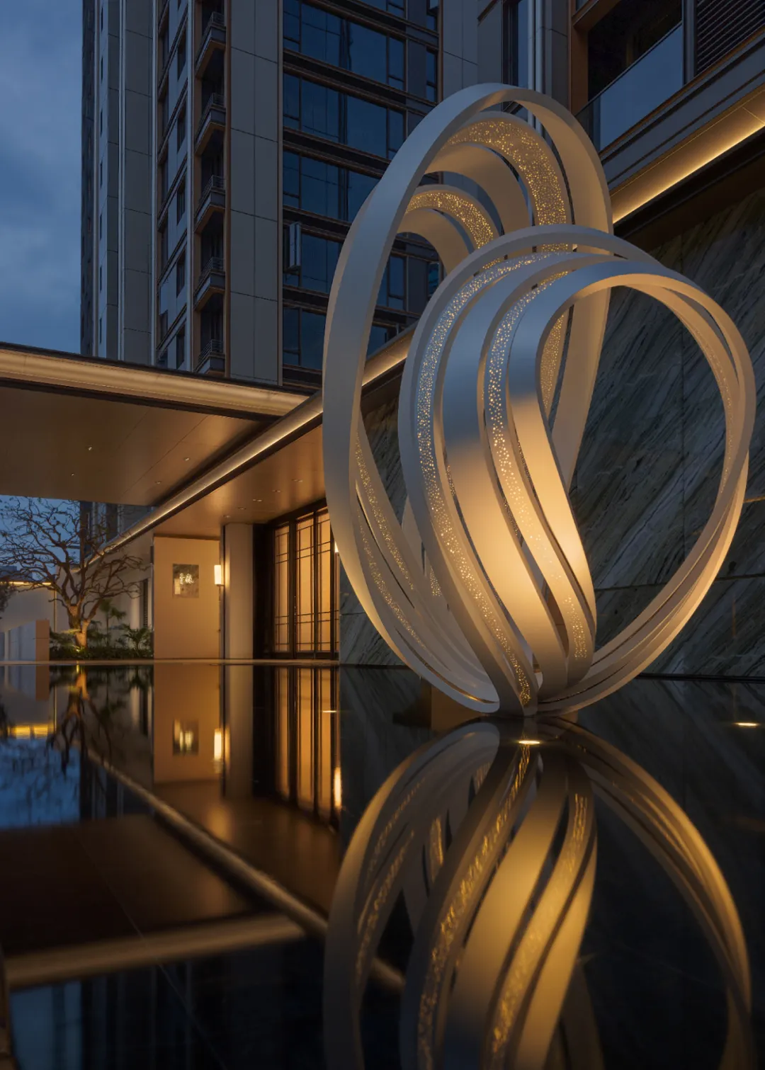 杭州兴耀·青森轩用东方设计打造隐于繁华的自然奢居 - 图片 6