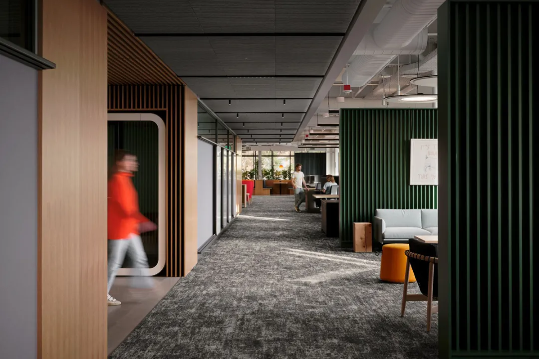 加州慈善机构总部办公空间火了：Bohlin设计的灵活健康款 - 图片 8