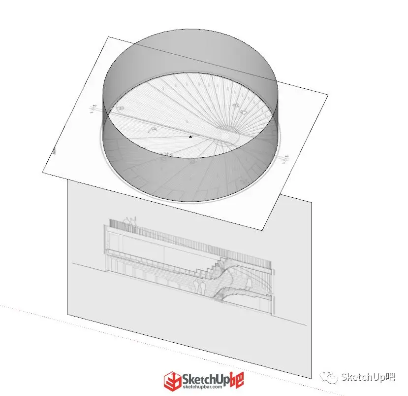未来之亭异型建模难？4种SketchUp+SUAPP方法搞定 - 图片 5