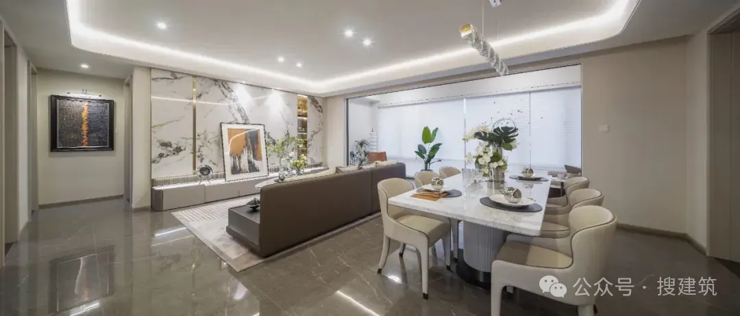 契税新政后139㎡户型成卷王，空间超配设计引设计师参考 - 图片 8