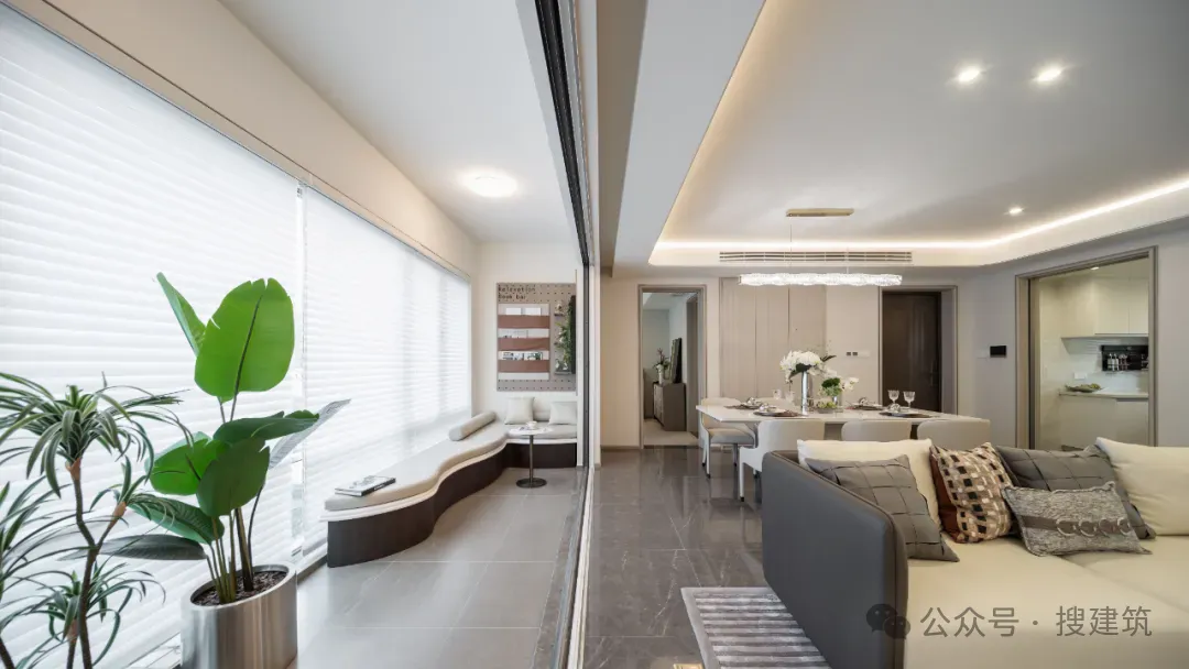 契税新政后139㎡户型成卷王，空间超配设计引设计师参考 - 图片 9