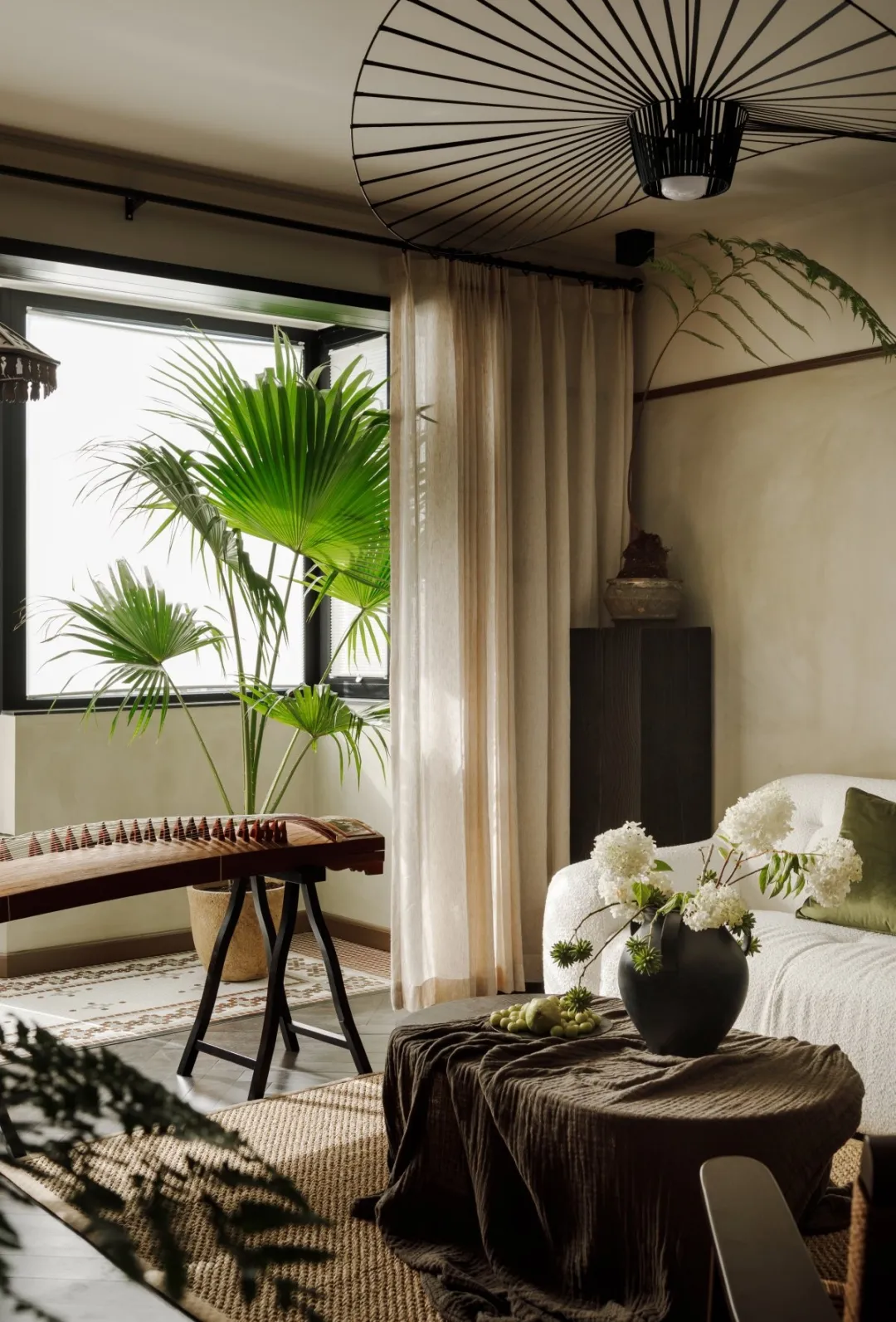 北京117㎡+杭州128㎡南洋风私宅：复古电影感里的生活温度 - 图片 5