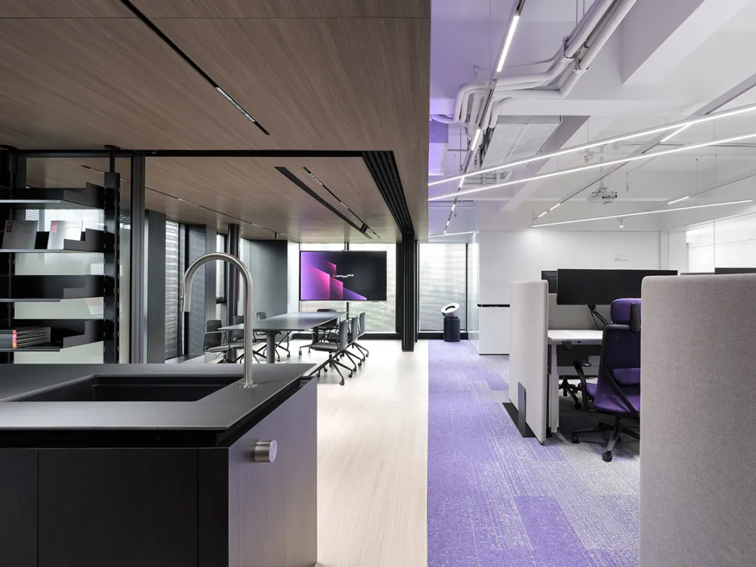 西安宇宙云图把品牌紫+宇宙风搬进2024自购办公空间 - 图片 5