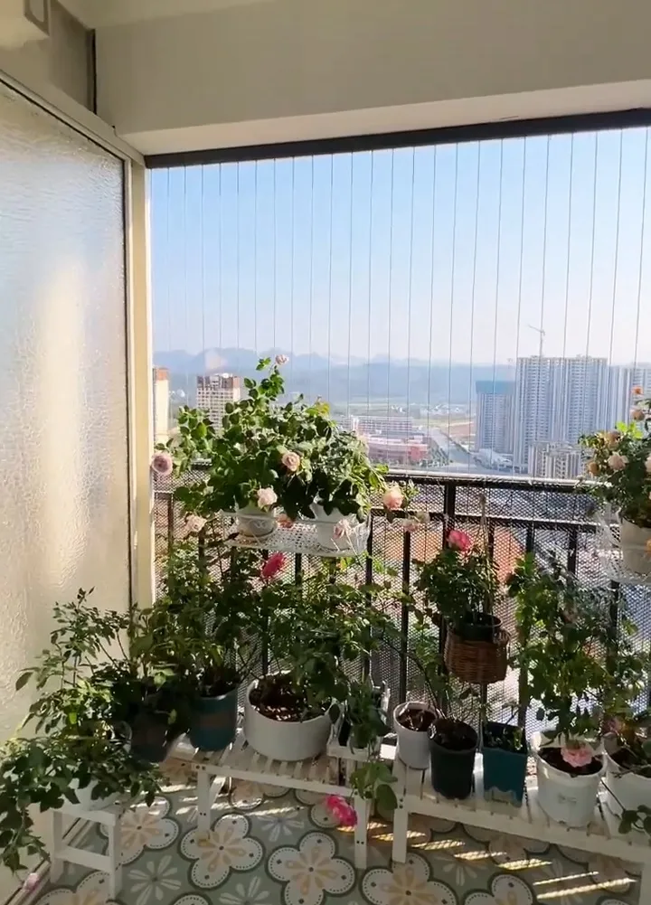 通长阳台别全封！半封半开设计案例超实用 - 图片 8