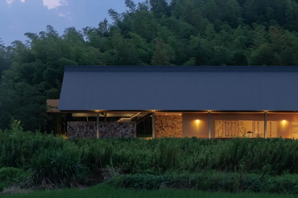 宁波江山万里萌宠乐园打造稻田里的钢木守护小屋 - 图片 6