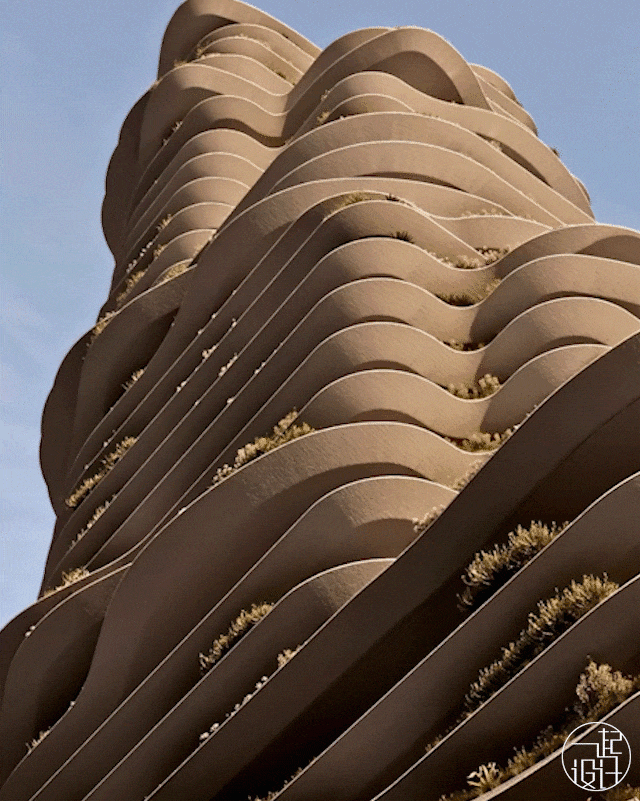 隈研吾首入迪拜!用水沙造超豪华滨水住宅 - 图片 7