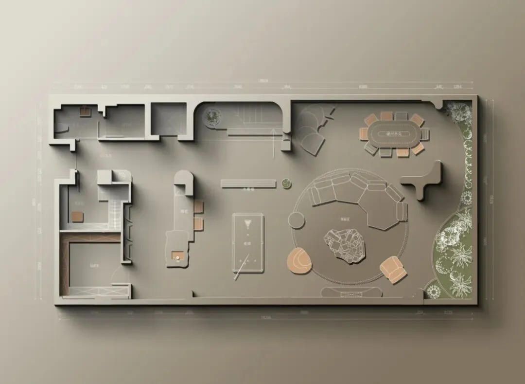 上海670㎡“自然之栖”别墅：都市隐逸与自然共生设计 - 图片 6