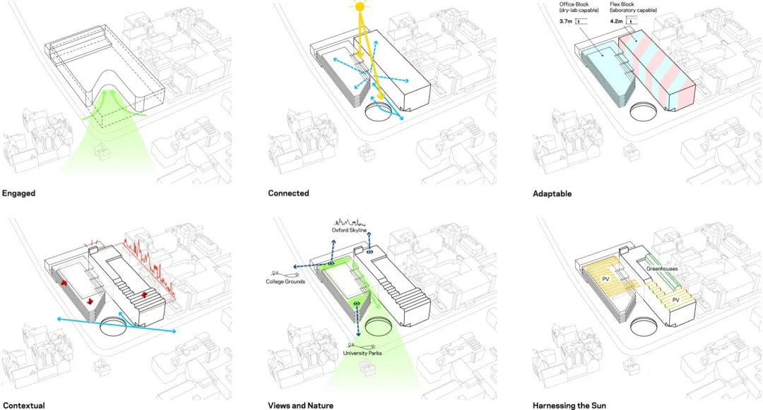 牛津生命与心智大楼用脑波做浮雕，能耗比净零目标低40% - 图片 6