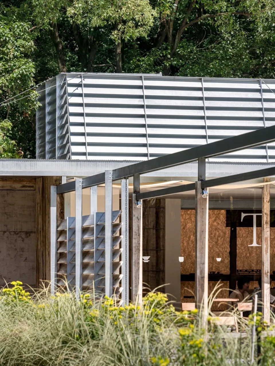 几里「野一」茶集：现代材料造重庆山林东方茶室 - 图片 6