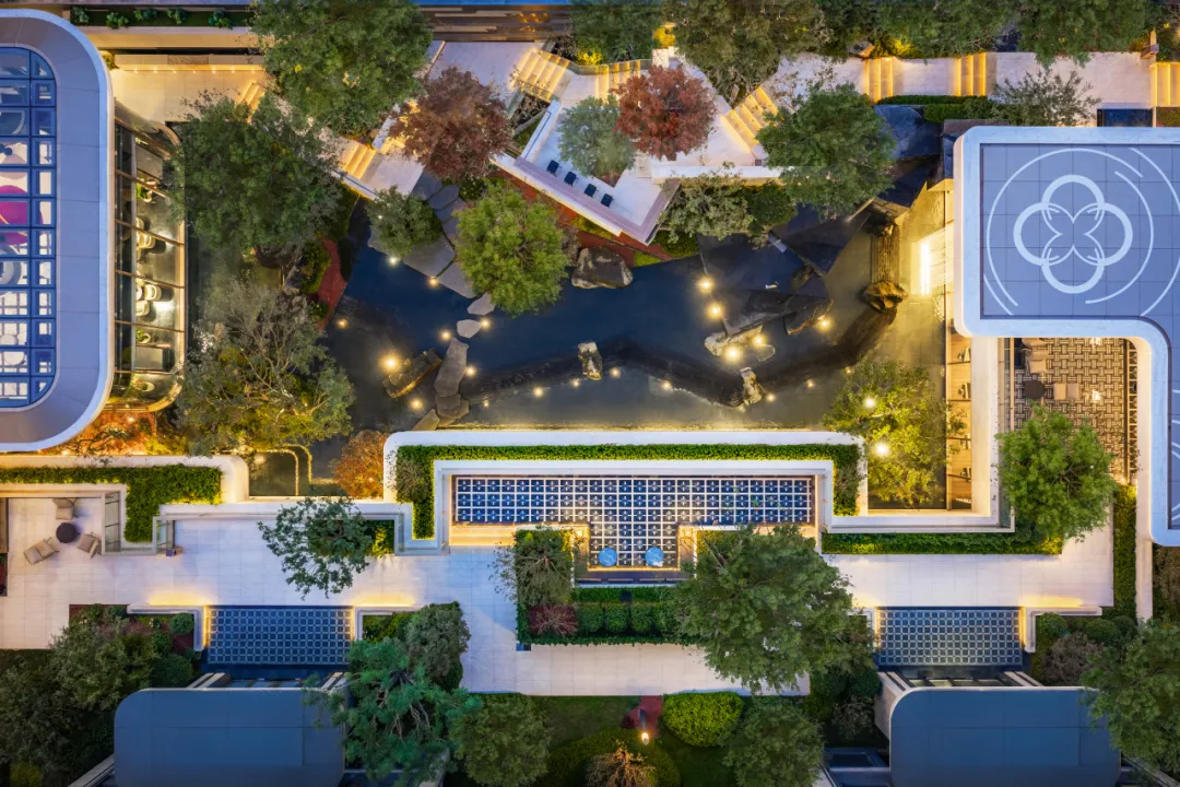 天津绿城·晓月熙棠以5.6米高差造叠山理水立体社区 - 图片 6