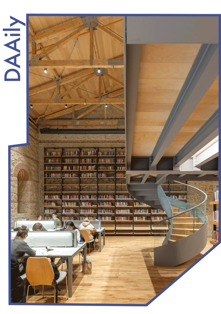拉米图书馆：19世纪奥斯曼兵营改当代图书馆设计案例 - 图片 1