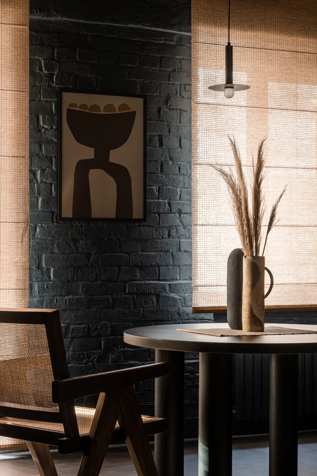 45㎡暗黑冥想公寓：小空间居然藏禅意多功能设计 - 图片 5