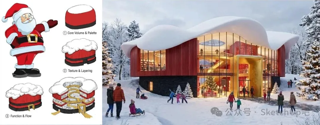 圣诞老人家的设计居然藏着这些室内设计小心机 - 图片 5