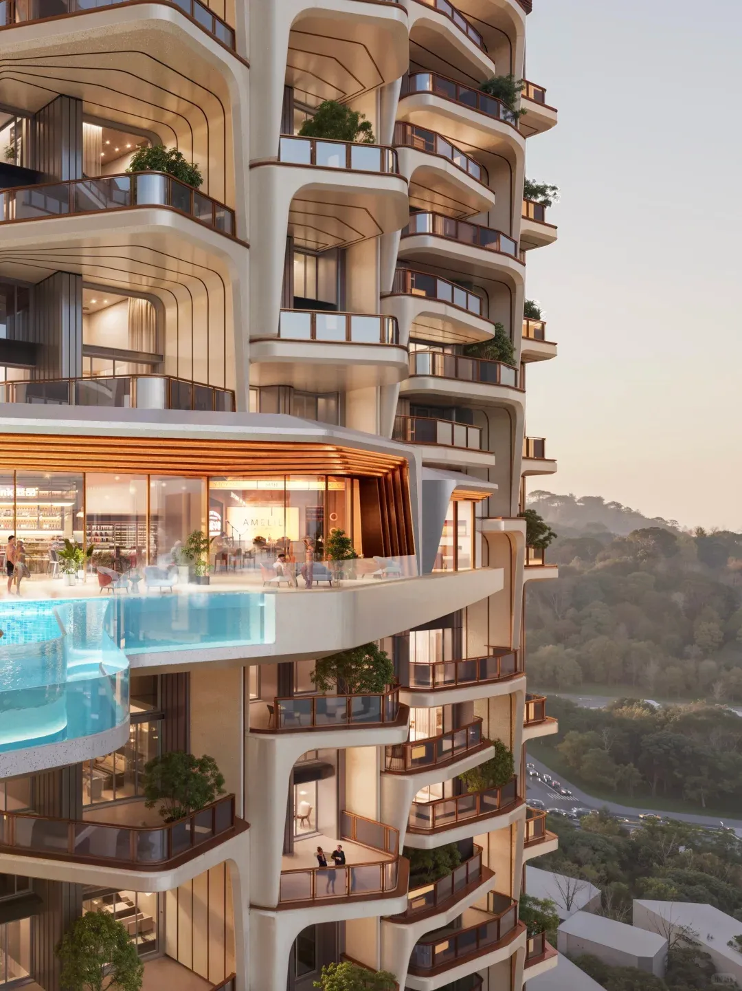 第六届GHDA申报中，建发瑞湖二期及设计考察引关注 - 图片 7