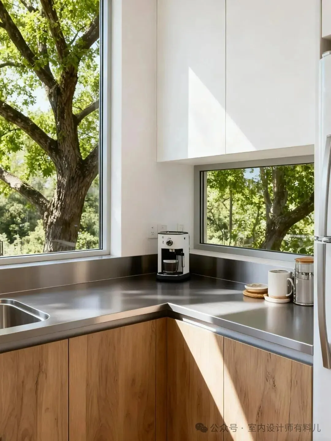 不锈钢从“冷硬嫌弃款”逆袭成厨房设计实用高手 - 图片 6