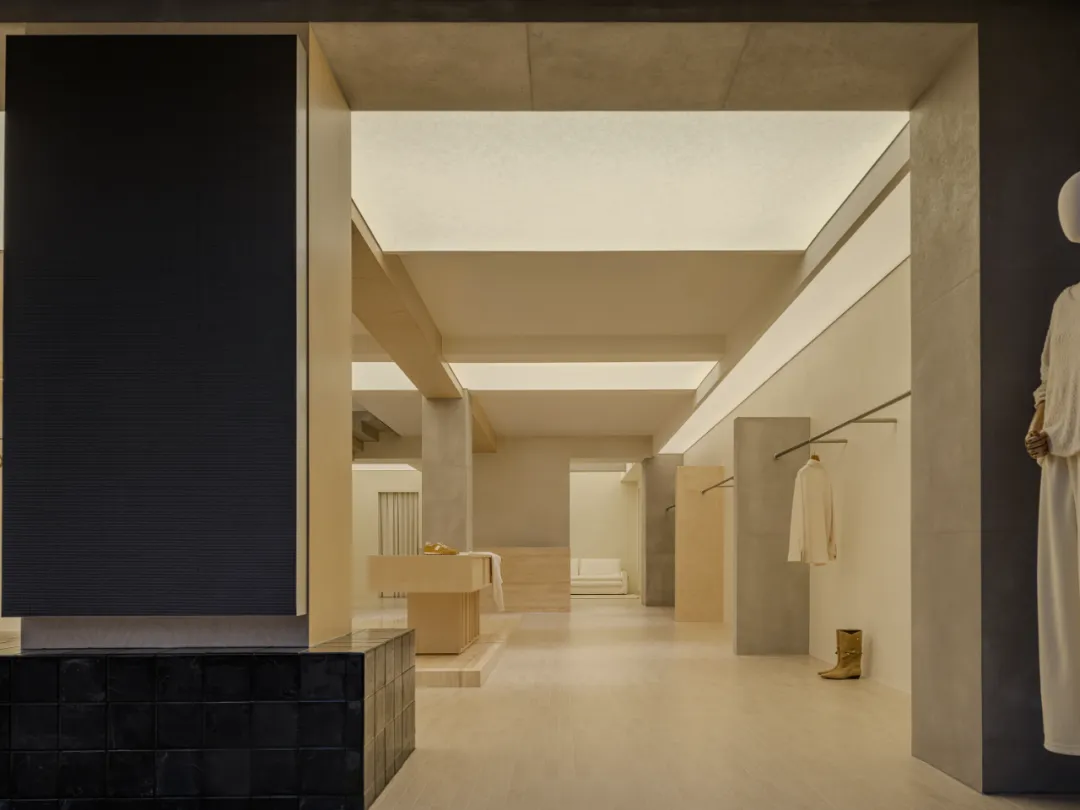 笾界建筑设计天津300㎡服装买手店用自然极简重构零售空间 - 图片 6