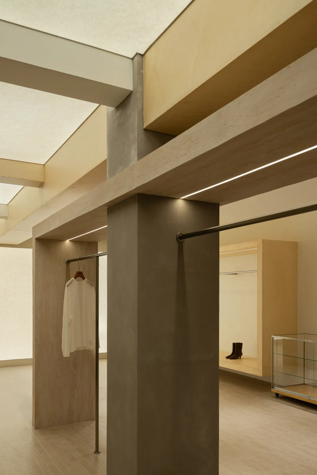 笾界建筑设计天津300㎡服装买手店用自然极简重构零售空间 - 图片 9