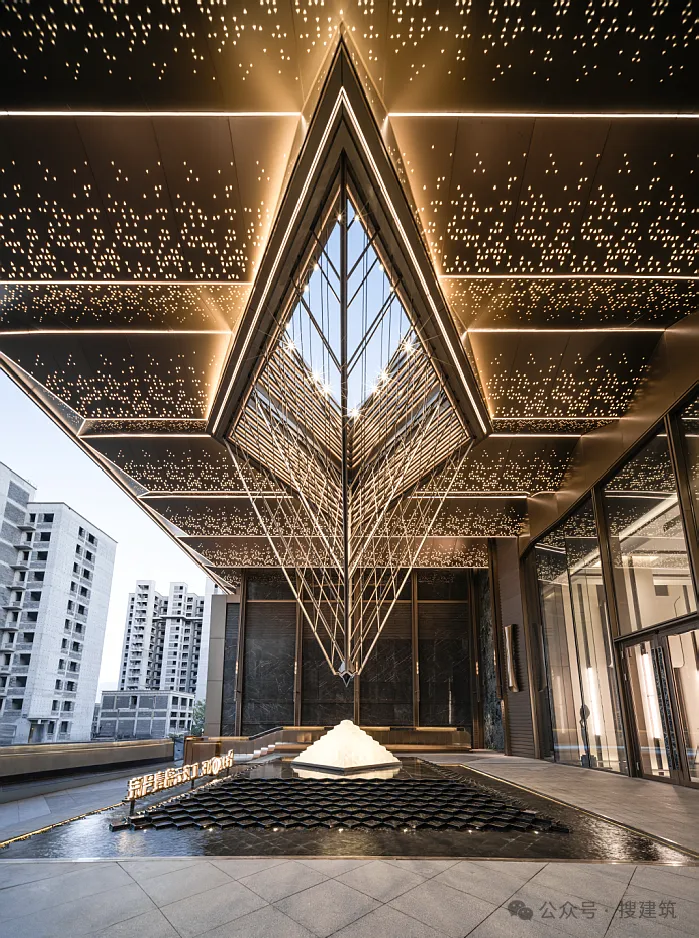 哈尔滨汇龙·云锦壹号院景观设计：卢浮宫撞冰城基因 - 图片 5