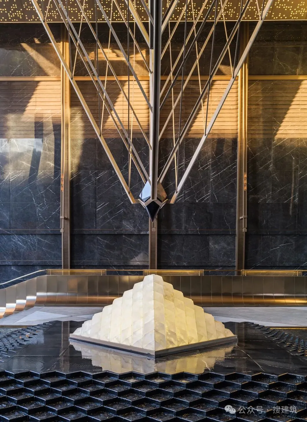 哈尔滨汇龙·云锦壹号院景观设计：卢浮宫撞冰城基因 - 图片 7