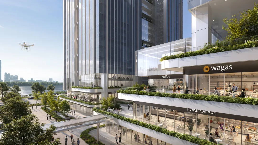 Aedas设计广州国际智谷总部，以“工”字文化打造滨水智造地标 - 图片 5