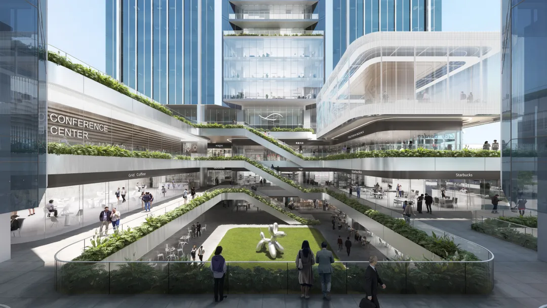 Aedas设计广州国际智谷总部，以“工”字文化打造滨水智造地标 - 图片 6