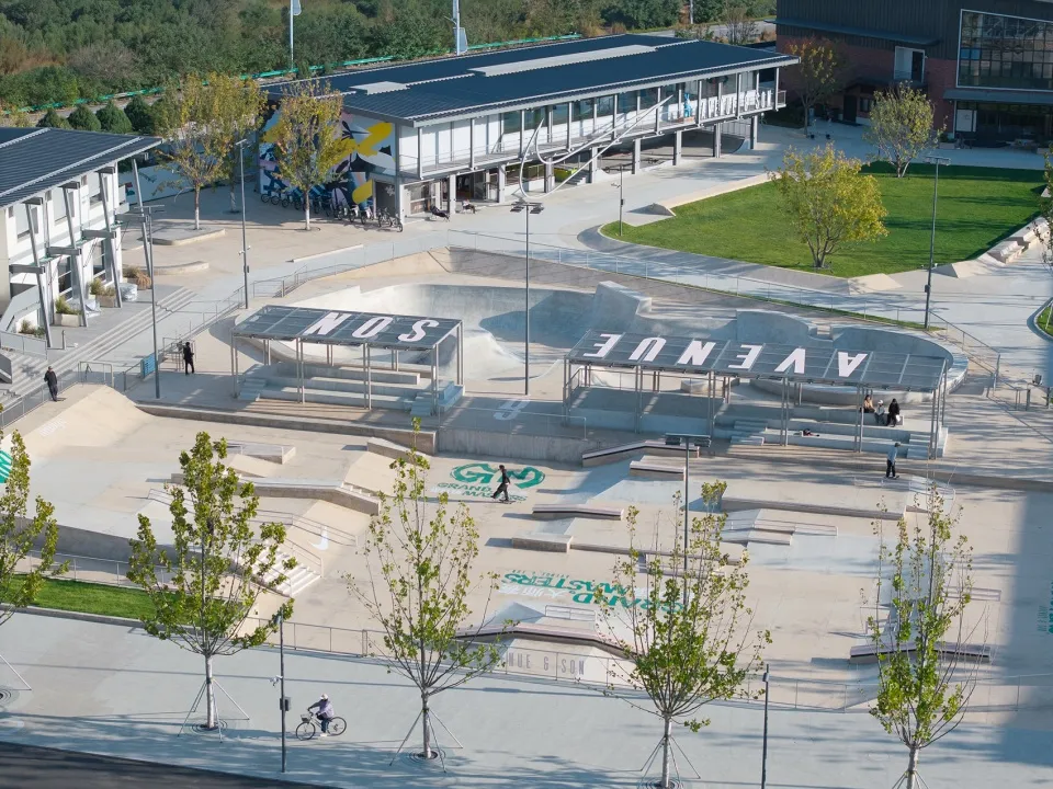 万社设计阿那亚北岸滑板公园：专业赛事场兼顾社区日常 - 图片 5