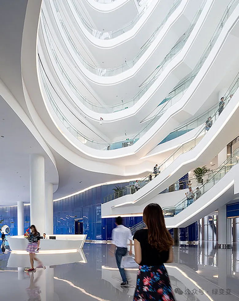 苏宁易购南京总部大楼设计案例：自然与高效融合经典 - 图片 9