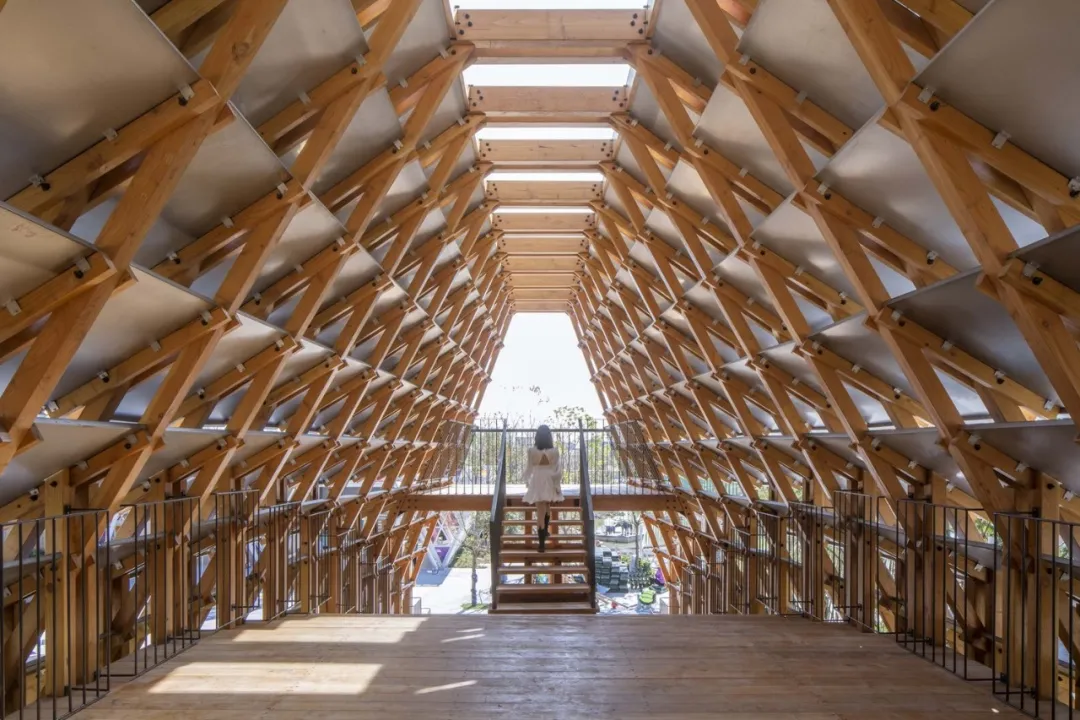 东亚木竹桥“老工艺+新技术”给室内设计新灵感 - 图片 8