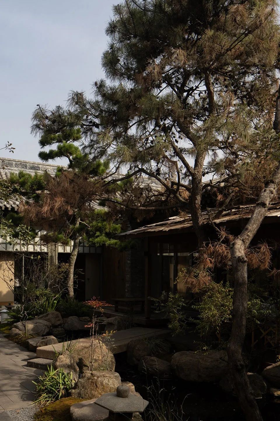 “春山望”山系火锅餐厅用“借界融”改造大同四合院成自然空间 - 图片 5