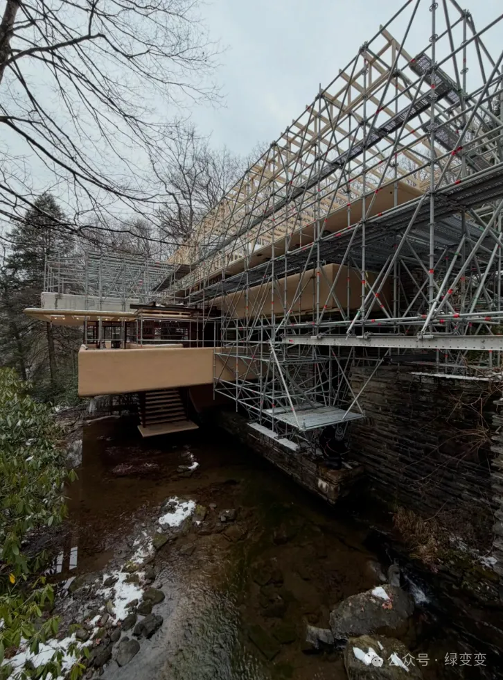 赖特流水别墅百年漏水将700万三年大修彻底解决 - 图片 5