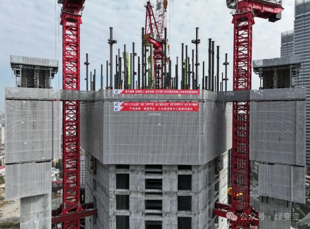 上海北外滩未来浦西第一高施工破百，风帆设计成室内参考 - 图片 8